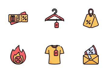 Schwarzer Freitag Icon Pack