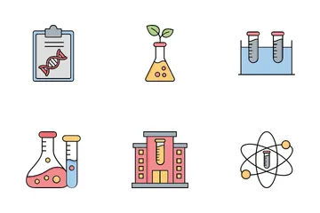 Science And Biotech Icon Pack