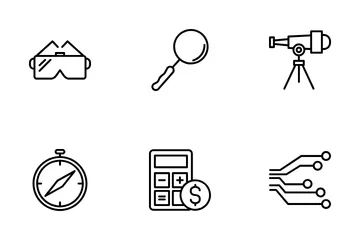 Science And Innovation Icon Pack