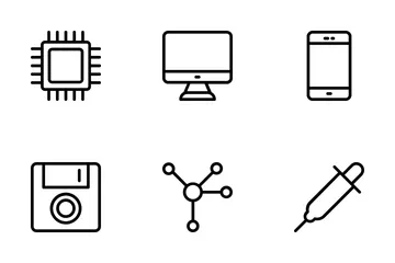 Science And Technology 5 Icon Pack