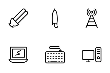 Science And Technology 6 Icon Pack