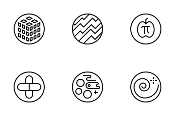 Science Badges Icon Pack