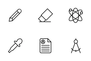 Science Education Icon Pack