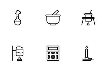 Science Experiment Icon Pack