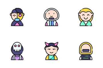 The Free User Avatar Icon Set (50 Icons in SVG & PNG Formats)