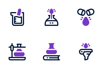 Science Lab Icon Pack