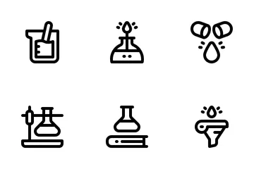 Science Lab Icon Pack