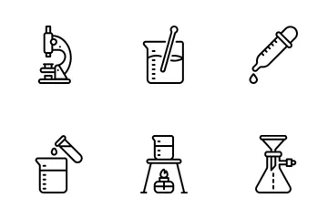 Science Laboratory Icon Pack