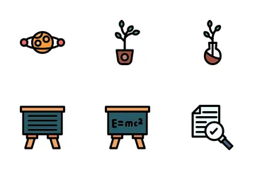 Science Research Icon Pack