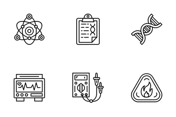 Science Research Icon Pack