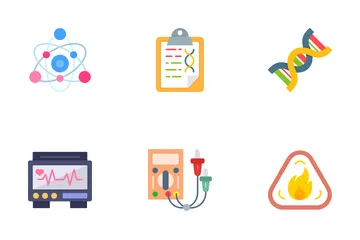 Science Research Icon Pack