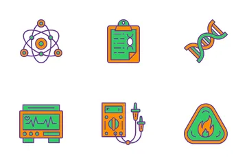 Science Research Icon Pack