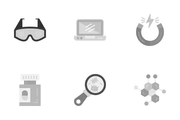 Science Research Icon Pack