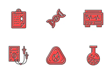 Science Research Icon Pack