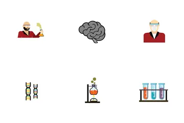 Science Research Icon Pack