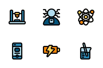 Science & Technology Icon Pack