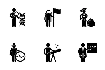 Scientist Icon Pack