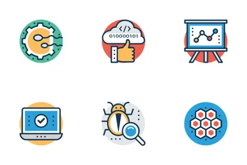 Scienze e tecnologia Icon Pack