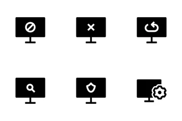 Screen Glyph Icon Pack