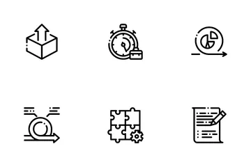 Scrum Agile Icon Pack