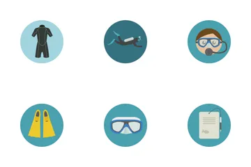 Scuba Dive  Icon Pack