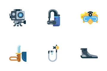 Scuba Diving Icon Pack