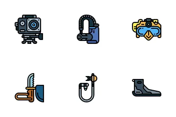 Scuba Diving Icon Pack