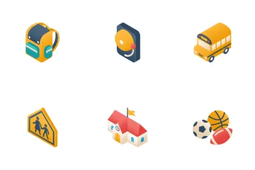 Scuola elementare Icon Pack