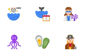 Sea And Ocean Icon Pack