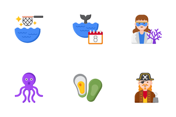 Sea And Ocean Icon Pack