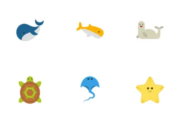 Sea Animal Icon Pack