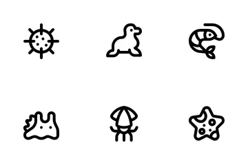 Sea Animal Icon Pack