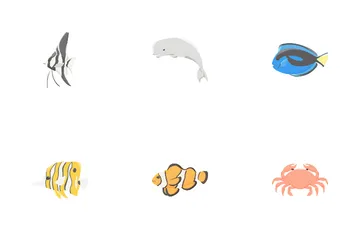 Sea Animals Icon Pack