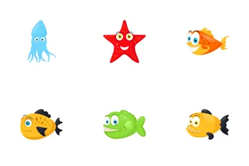 Sea Animals Icon Pack