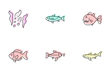 Sea Creatures Icon Pack