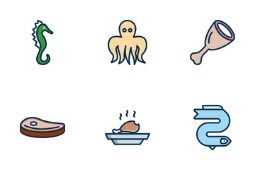 Sea Food Icon Pack