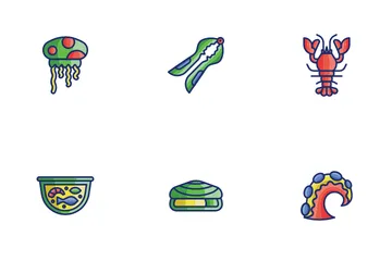 Sea Food Icon Pack