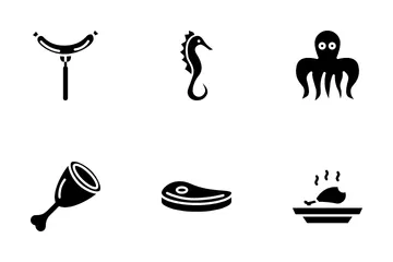 Sea Food Icon Pack