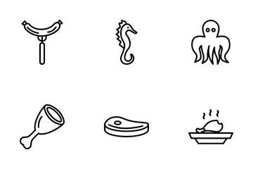 Sea Food Icon Pack