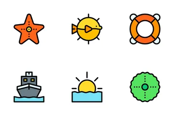 Sea Life Icon Pack