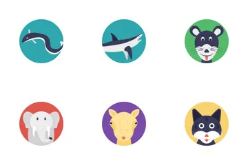 Sea Life And Animals 1 Icon Pack
