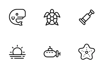 Sea Life Icon Pack