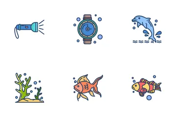 Sea Life Icon Pack