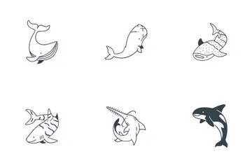 Sea Life Icon Pack