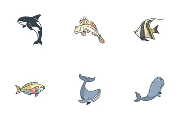 Sea Life Icon Pack