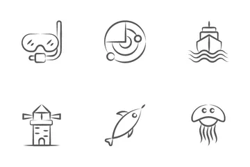 Sea Life Icon Pack