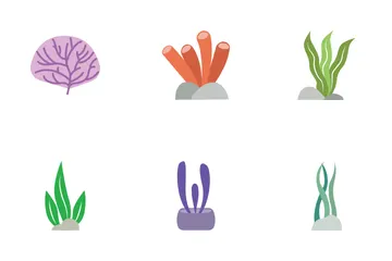 Sea Plants Icon Pack