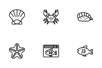 Seafood Icon Pack