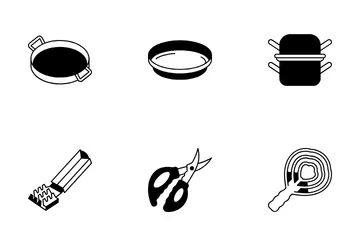 Seafood Tools Icon Pack