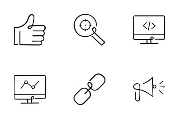 Search Engine Optimisation Icon Pack